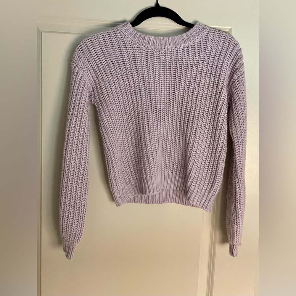WHITE FAWN pullover sweater for girls, size large